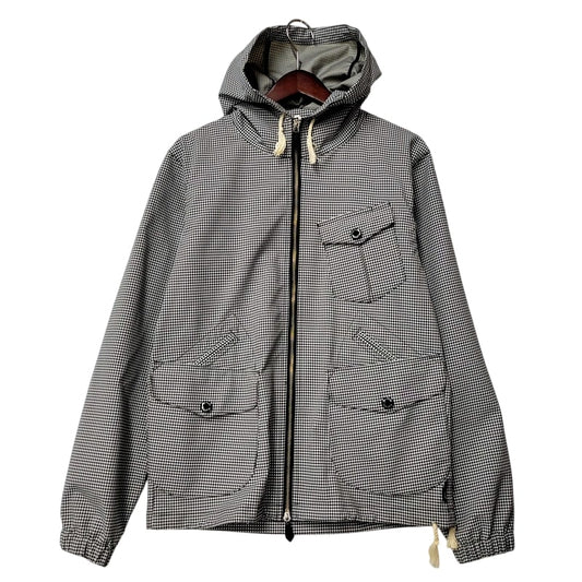 【中古品】【メンズ】 NEXUSVII ネクサスセブン WINDSTOPPER HOODED JACKET 09SS-NX0-004 09SS ウィンドストッパー フーデッド ジャケット アウター 140-250207-as-04-izu サイズ：46 カラー：ブラック×ホワイト 万代Net店