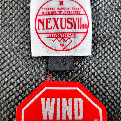 【中古品】【メンズ】 NEXUSVII ネクサスセブン WINDSTOPPER HOODED JACKET 09SS-NX0-004 09SS ウィンドストッパー フーデッド ジャケット アウター 140-250207-as-04-izu サイズ：46 カラー：ブラック×ホワイト 万代Net店