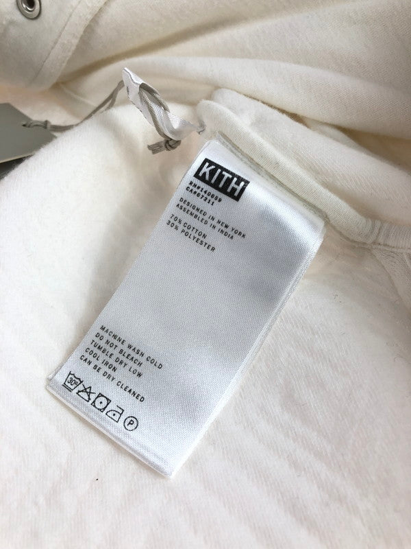 【中古品】【メンズ】 KITH キス QUILTED INTERLOCK GINZA SHIRT KHM031413 キルティッド インターロック ギンザ シャツ 長袖シャツ 142-251108-na-02-tag サイズ：XL カラー：ホワイト 万代Net店