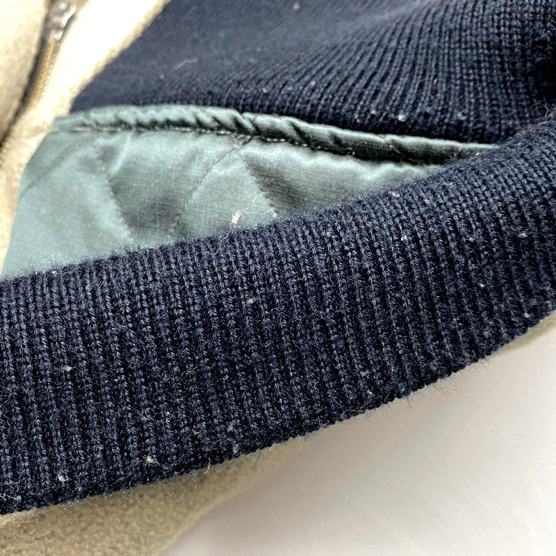 【中古品】【メンズ】 WHITESVILLE ホワイツビル ONE LETTER WOOL MELTON AWARD JACKET WV13683 ワンレター ウールメルトン アワードジャケット アウター 145-250205-as-23-izu サイズ：40 カラー：グレー 万代Net店