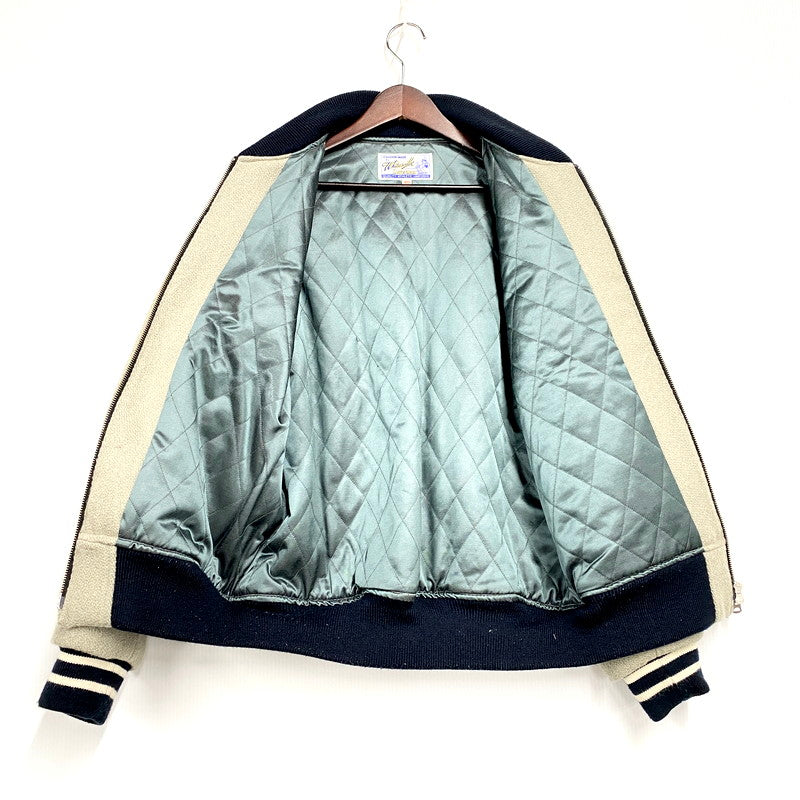 【中古品】【メンズ】 WHITESVILLE ホワイツビル ONE LETTER WOOL MELTON AWARD JACKET WV13683 ワンレター ウールメルトン アワードジャケット アウター 145-250205-as-23-izu サイズ：40 カラー：グレー 万代Net店