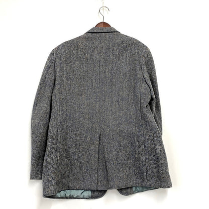 【中古品】【メンズ】 HARRIS TWEED ハリスツイード 80S 2B WOOL TAILORED JACKET 2B ウール テーラードジャケット USA製 アウター 146-250206-as-05-izu カラー：グレー系 万代Net店