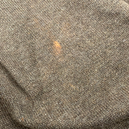 【中古品】【メンズ】 COTTON KNIT コットン ニット フランス企画 ペルー製 長袖 トップス 146-250208-as-33-izu サイズ：8 カラー：ブラウン 万代Net店