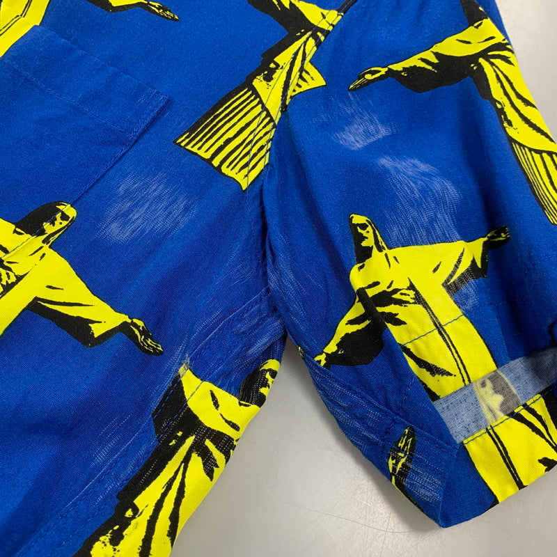 【中古品】【メンズ】 WACKO MARIA ワコマリア CORCOVADO HAWAIIAN SHIRT コルコバード ハワイアン シャツ トップス 142-260429-kh-12-izu サイズ：M カラー：ブルー 万代Net店