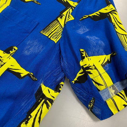 【中古品】【メンズ】 WACKO MARIA ワコマリア CORCOVADO HAWAIIAN SHIRT コルコバード ハワイアン シャツ トップス 142-260429-kh-12-izu サイズ：M カラー：ブルー 万代Net店