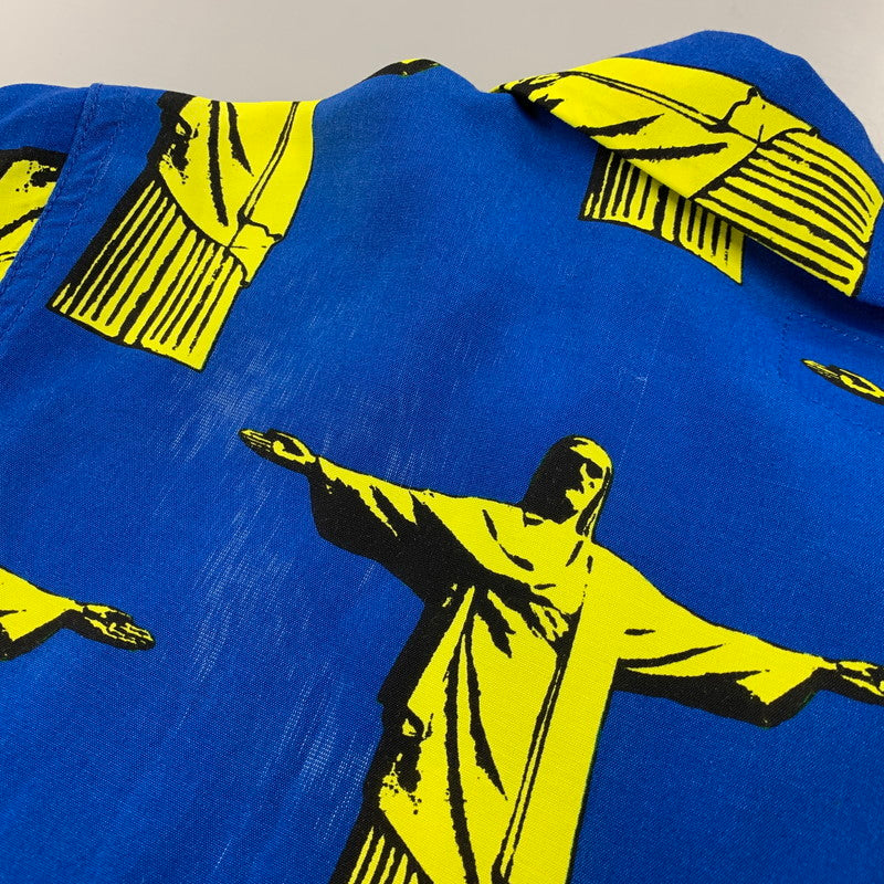 【中古品】【メンズ】 WACKO MARIA ワコマリア CORCOVADO HAWAIIAN SHIRT コルコバード ハワイアン シャツ トップス 142-260429-kh-12-izu サイズ：M カラー：ブルー 万代Net店
