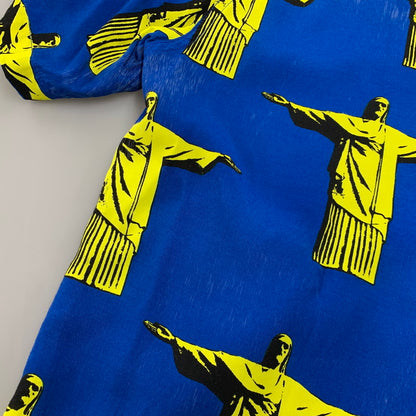 【中古品】【メンズ】 WACKO MARIA ワコマリア CORCOVADO HAWAIIAN SHIRT コルコバード ハワイアン シャツ トップス 142-260429-kh-12-izu サイズ：M カラー：ブルー 万代Net店