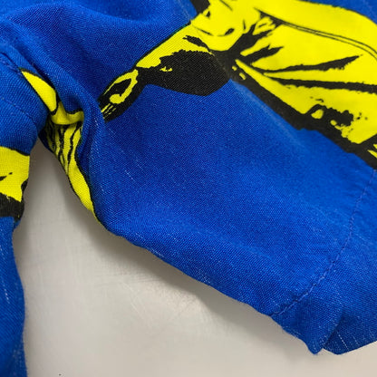【中古品】【メンズ】 WACKO MARIA ワコマリア CORCOVADO HAWAIIAN SHIRT コルコバード ハワイアン シャツ トップス 142-260429-kh-12-izu サイズ：M カラー：ブルー 万代Net店