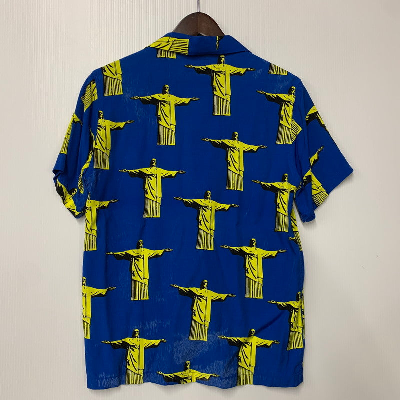 【中古品】【メンズ】 WACKO MARIA ワコマリア CORCOVADO HAWAIIAN SHIRT コルコバード ハワイアン シャツ トップス 142-260429-kh-12-izu サイズ：M カラー：ブルー 万代Net店