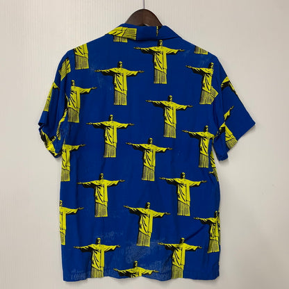 【中古品】【メンズ】 WACKO MARIA ワコマリア CORCOVADO HAWAIIAN SHIRT コルコバード ハワイアン シャツ トップス 142-260429-kh-12-izu サイズ：M カラー：ブルー 万代Net店