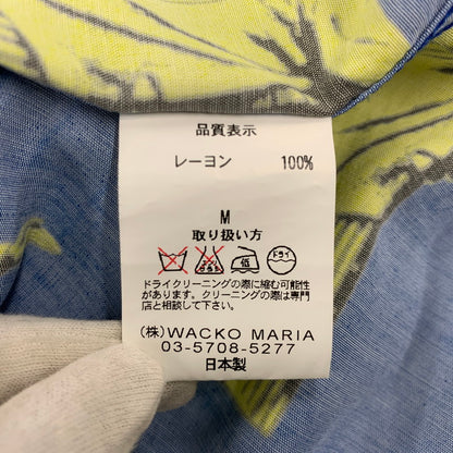 【中古品】【メンズ】 WACKO MARIA ワコマリア CORCOVADO HAWAIIAN SHIRT コルコバード ハワイアン シャツ トップス 142-260429-kh-12-izu サイズ：M カラー：ブルー 万代Net店