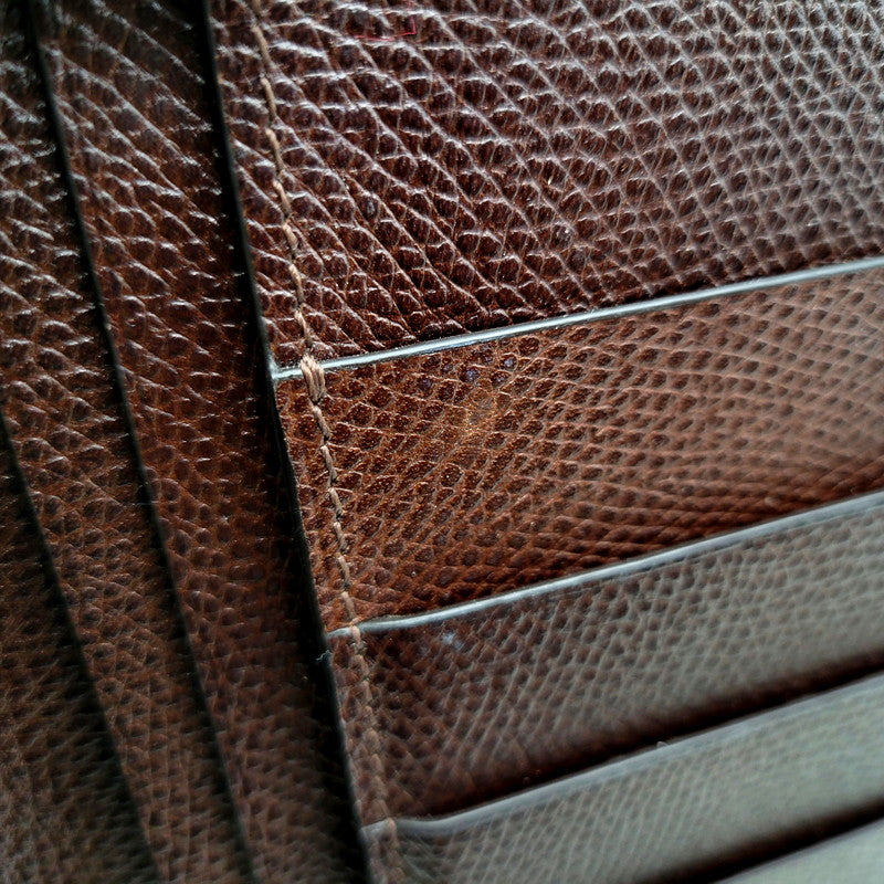 【中古品】【メンズ/レディース】 ITUAIS イトゥアイス CROCODILE POROSUS BELEZERA WALLET LONG ポロサス ビリズエラ ロングウォレット 長財布 200-250207-as-11-izu カラー：ブラウン 万代Net店