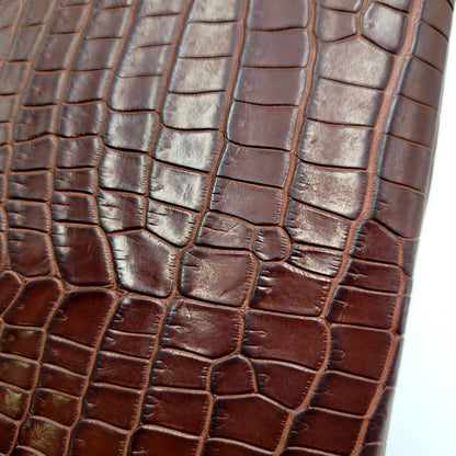 【中古品】【メンズ/レディース】 ITUAIS イトゥアイス CROCODILE POROSUS BELEZERA WALLET LONG ポロサス ビリズエラ ロングウォレット 長財布 200-250207-as-11-izu カラー：ブラウン 万代Net店