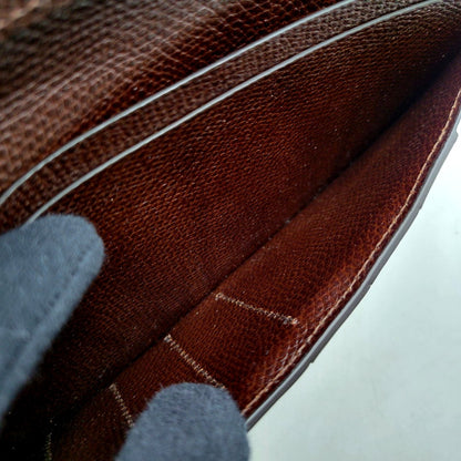 【中古品】【メンズ/レディース】 ITUAIS イトゥアイス CROCODILE POROSUS BELEZERA WALLET LONG ポロサス ビリズエラ ロングウォレット 長財布 200-250207-as-11-izu カラー：ブラウン 万代Net店