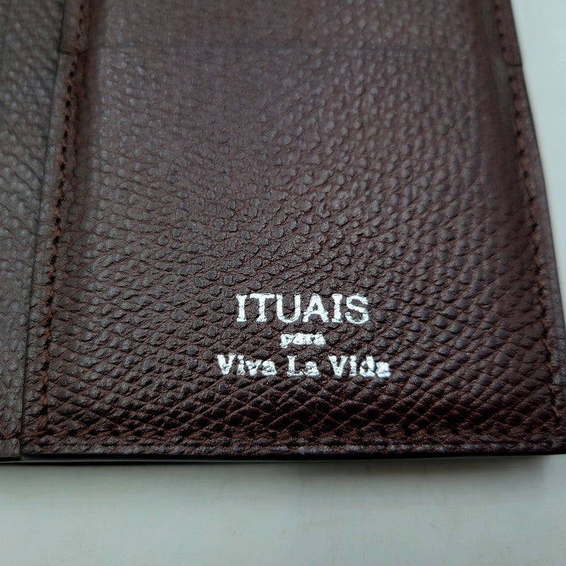 【中古品】【メンズ/レディース】 ITUAIS イトゥアイス CROCODILE POROSUS BELEZERA WALLET LONG ポロサス ビリズエラ ロングウォレット 長財布 200-250207-as-11-izu カラー：ブラウン 万代Net店