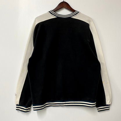 【現状渡し品】【メンズ】 Champion チャンピオン 90S SWEATSHIRT スウェットシャツ 青タグ トレーナー 長袖 トップス 146-250212-as-24-izu サイズ：M カラー：ブラック 万代Net店