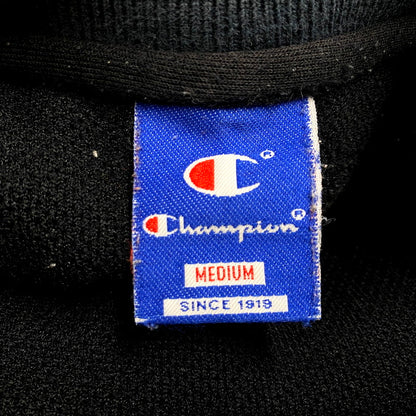 【現状渡し品】【メンズ】 Champion チャンピオン 90S SWEATSHIRT スウェットシャツ 青タグ トレーナー 長袖 トップス 146-250212-as-24-izu サイズ：M カラー：ブラック 万代Net店