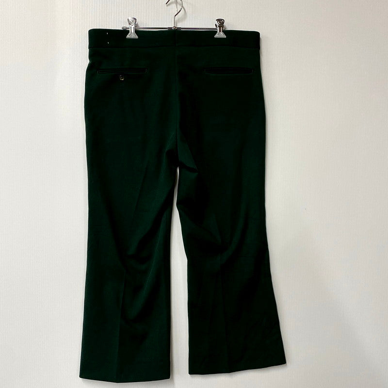 【中古品】【メンズ】 FARAH ファーラー TALON ZIP 70S FLARE SLACKS PANTS フレア スラックス パンツ USA製 ボトムス 157-250211-as-13-izu カラー：グリーン 万代Net店