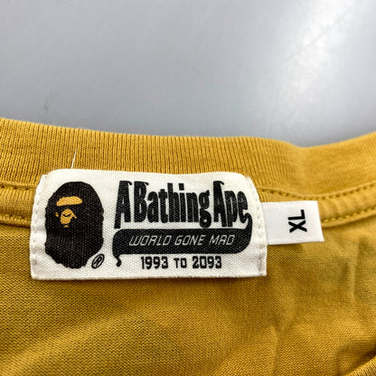 【中古品】【メンズ】 A BATHING APE アベイシングエイプ 1ST CAMO COLLEGE TEE 001CSG801001X 1ST カモ カレッジ Tシャツ 半袖 トップス 142-250212-as-29-izu サイズ：XL カラー：マルチカラー 万代Net店