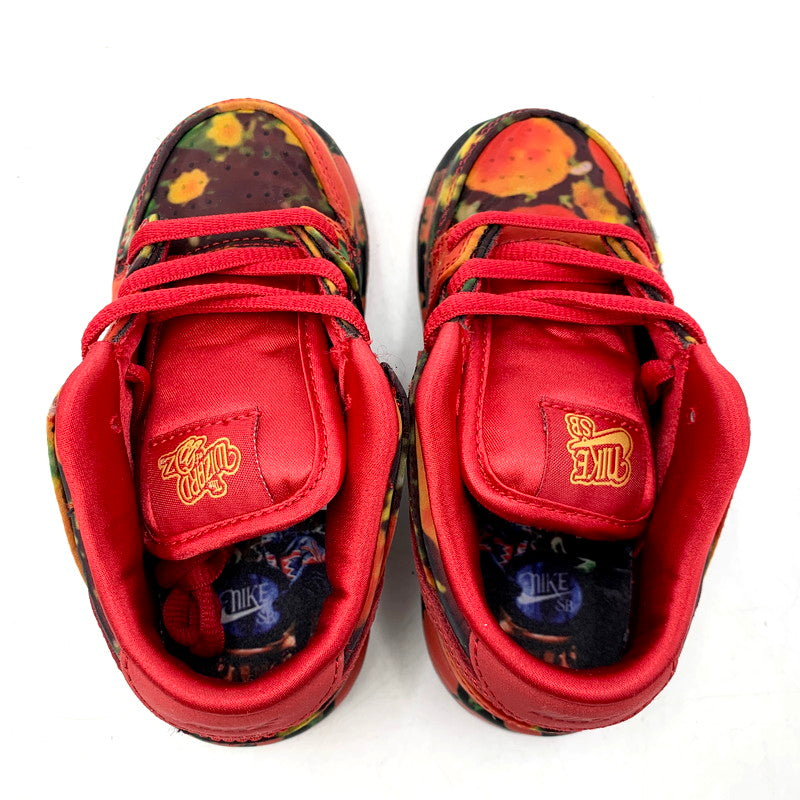 【中古美品】【キッズ】 NIKE SB ナイキエスビー DUNK LOW PRO QS (TD) FZ1237-600 ダンク ロー プロ QS TD スニーカー シューズ 靴 160-250211-as-01-izu サイズ：14cm カラー：VARSITY RED/VARSITY RED 万代Net店