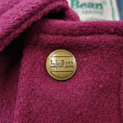 【現状渡し品】【メンズ】 L.L.Bean エルエルビーン 80S WOOL MELTON JACKET ウール メルトン ジャケット アウター 146-250209-ay-04-izu カラー：パープル系 万代Net店