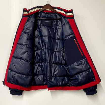 【中古品】【メンズ】 TOMMY HILFIGER トミーヒルフィガー ULTRA SOFT PUFFER JACKET 159AN960 ウルトラ ソフト パファージャケット アウター 147-250211-as-09-izu サイズ：M カラー：マルチカラー 万代Net店