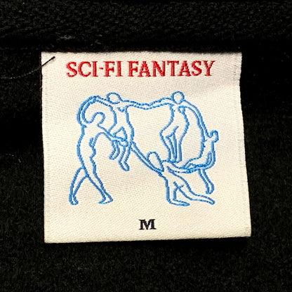 【中古品】【メンズ】  SCI-FI FANTASY サイファイファンタジー LOGO HOODIE ロゴ フーディー パーカー 長袖 トップス 142-250214-as-33-izu サイズ：M カラー：ブラック 万代Net店