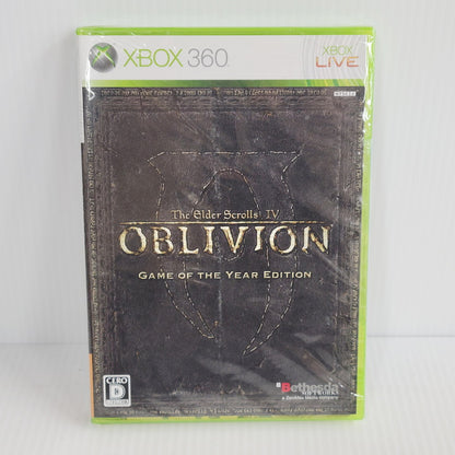 【中古美品】 【未開封】【ゲーム】The Elder Scrolls IV：Oblivion ザ・エルダースクロールズ IV：オブリビオン ゲームオブザイヤーエディション XBOX360 CERO区分＿D 17歳以上対象 Microsoft Xbox ゲーム ソフト ゲーム 023-250210-ma-11-izu 万代Net店