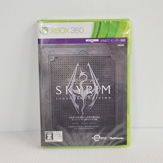 【中古美品】 【未開封】【ゲーム】The Elder Scrolls V : Skyrim Legendary Edition ザ・エルダースクロールズ V スカイリム：レジェンダリーエディション XBOX360 CERO区分＿Z 18歳以上対象 Microsoft Xbox ゲーム ソフト 023-250210-ma-10-izu 万代Net店