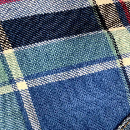 【中古品】【メンズ】 1piu1uguale3 ウノピュウノウグァーレトレ × WRANGLER ラングラー LS CHECK WESTERN SHIRT WS9061 ロングスリーブ チェック ウエスタン シャツ 長袖 トップス 140-250212-as-01-izu サイズ：L カラー：ブルー系 万代Net店