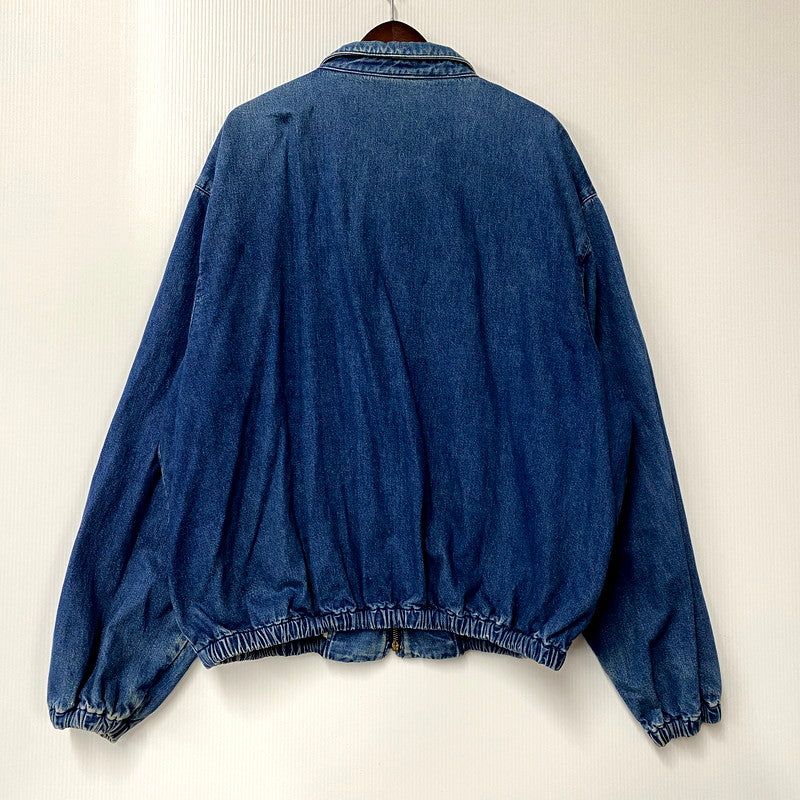 【中古品】【メンズ】 POLO RALPH LAUREN ポロ・ラルフローレン 三角タグ 80-90S DENIM SWINGTOP JACKET 80-90年代 デニムスウィングトップジャケット アウター 長袖 146-250210-ma-25-izu サイズ：XXL カラー：インディゴ 万代Net店