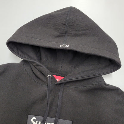 【中古品】【メンズ】 Supreme シュプリーム BOX LOGO HOODED SWEATSHIRT ボックス ロゴ フーデッド スウェットシャツ パーカー 長袖 トップス 149-250708-as-03-izu サイズ：S カラー：ブラック 万代Net店
