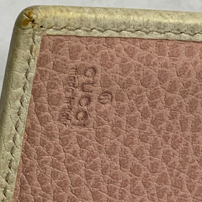 【中古品】【レディース】 GUCCI グッチ 524300 GGマーモント リボン ラインストーン 二つ折り財布 ウォレット 181-250210-ma-15-izu カラー：白 万代Net店