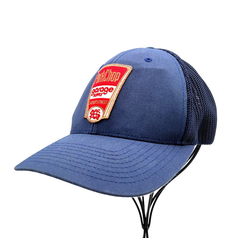 【中古品】【メンズ/レディース】  PORKCHOP GARAGE SUPPLY ポークチョップガレージサプライ MESH BB CAP メッシュ ベースボールキャップ 帽子 185-250211-as-39-izu カラー：ネイビー系 万代Net店