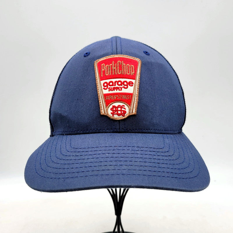 【中古品】【メンズ/レディース】  PORKCHOP GARAGE SUPPLY ポークチョップガレージサプライ MESH BB CAP メッシュ ベースボールキャップ 帽子 185-250211-as-39-izu カラー：ネイビー系 万代Net店