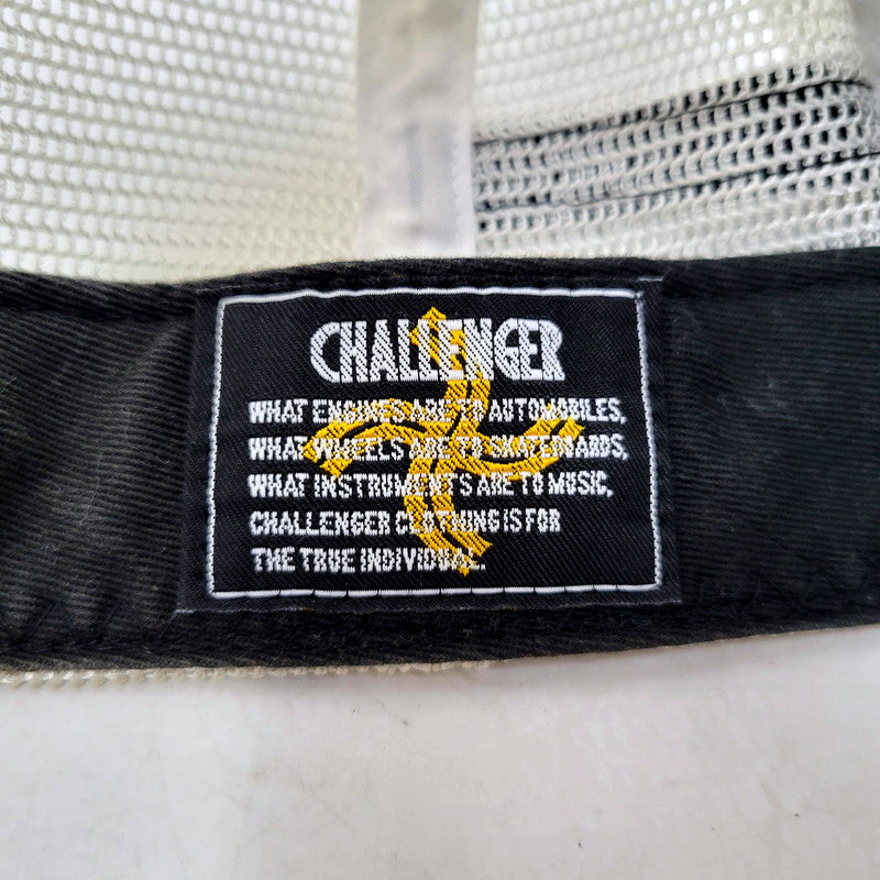 【中古品】【メンズ/レディース】 CHALLENGER チャレンジャー MESH SNAPBACK CAP メッシュ スナップバック キャップ 帽子 185-250211-as-38-izu カラー：ネイビー×ホワイト 万代Net店