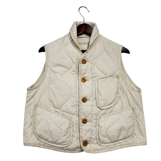 【中古品】【レディース】 45R フォーティファイブ・アール 80910163 ナイロンリップの908ベスト 168-250211-as-18-izu サイズ：01 カラー：ホワイト 万代Net店