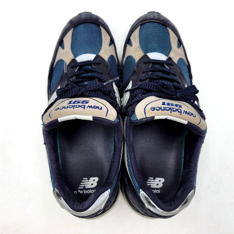 【中古品】【メンズ】 NEW BALANCE ニューバランス FLIMBY 35TH ANNIVERSARY PACK M991FA フリンビー 35周年 アニバーサリー パック スニーカー シューズ 靴 162-250211-as-23-izu サイズ：US9 カラー：マルチカラー 万代Net店