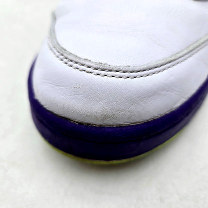 【中古品】【メンズ】 NIKE ナイキ AIR JORDAN 5 DB3335-100 エアジョーダン 5 スニーカー シューズ 靴 160-250213-as-09-izu サイズ：27cm カラー：WHITE/GHOST GREEN-COURT PURPLE 万代Net店