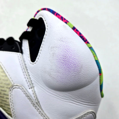 【中古品】【メンズ】 NIKE ナイキ AIR JORDAN 5 DB3335-100 エアジョーダン 5 スニーカー シューズ 靴 160-250213-as-09-izu サイズ：27cm カラー：WHITE/GHOST GREEN-COURT PURPLE 万代Net店