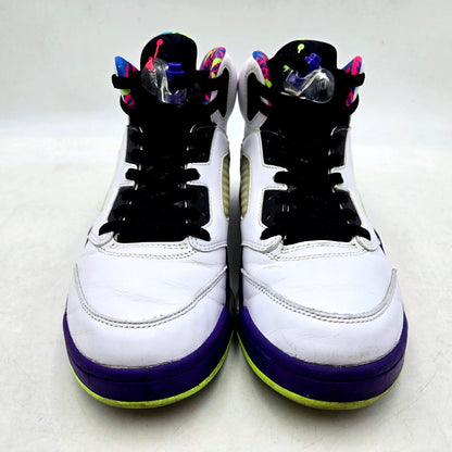 【中古品】【メンズ】 NIKE ナイキ AIR JORDAN 5 DB3335-100 エアジョーダン 5 スニーカー シューズ 靴 160-250213-as-09-izu サイズ：27cm カラー：WHITE/GHOST GREEN-COURT PURPLE 万代Net店