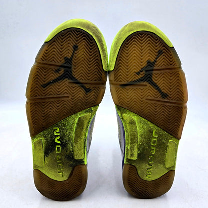 【中古品】【メンズ】 NIKE ナイキ AIR JORDAN 5 DB3335-100 エアジョーダン 5 スニーカー シューズ 靴 160-250213-as-09-izu サイズ：27cm カラー：WHITE/GHOST GREEN-COURT PURPLE 万代Net店