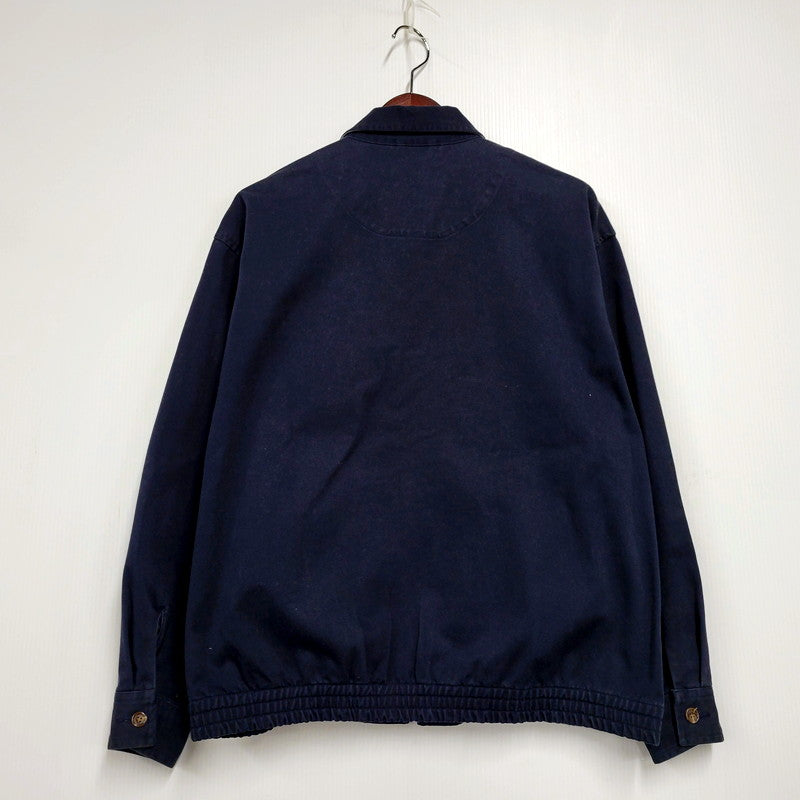 【中古品】【メンズ】 Polo by Ralph Lauren ポロバイラルフローレン 90S SWINGTOP JACKET スウィングトップ ジャケット アウター 146-250212-as-34-izu サイズ：95 カラー：ネイビー 万代Net店