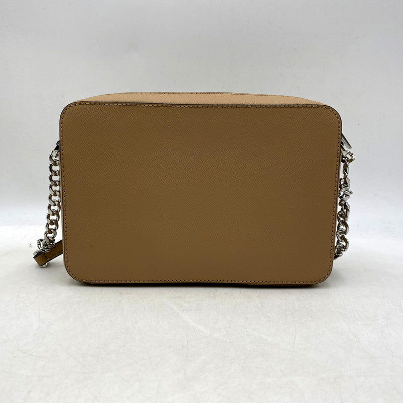 【中古品】【レディース】 Michael Kors マイケルコース CHAIN SHOULDER BAG 35F8STTC9L チェーン ショルダーバッグ カバン 鞄 188-250214-as-07-izu カラー：ベージュ 万代Net店