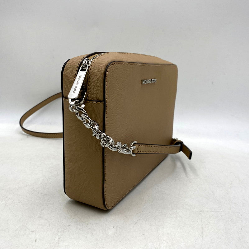 【中古品】【レディース】 Michael Kors マイケルコース CHAIN SHOULDER BAG 35F8STTC9L チェーン ショルダーバッグ カバン 鞄 188-250214-as-07-izu カラー：ベージュ 万代Net店