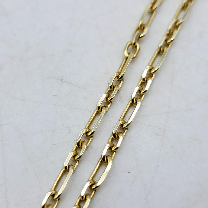 【中古品】【メンズ/レディース】  SENTI センティ SV925 CHAIN NECKLACE チェーンネックレス イタリア製  金メッキ アクセサリー 192-250213-as-40-izu カラー：ゴールド 万代Net店