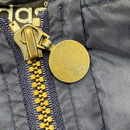 【現状渡し品】【メンズ】 adidas アディダス 万国旗タグ 80S HOODED NYLON JACKET 80年代 フーデッドナイロンジャケット アウター 長袖 146-250728-ma-09-izu サイズ：XL カラー：ネイビー 万代Net店