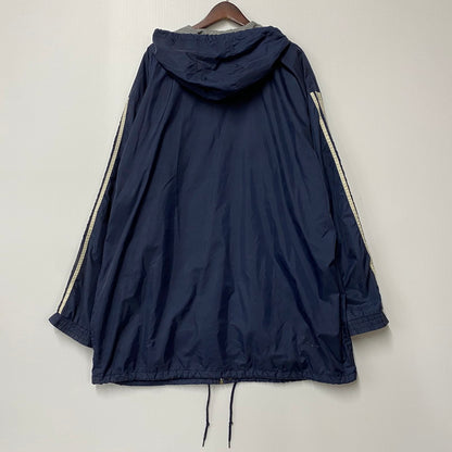 【現状渡し品】【メンズ】 adidas アディダス 万国旗タグ 80S HOODED NYLON JACKET 80年代 フーデッドナイロンジャケット アウター 長袖 146-250728-ma-09-izu サイズ：XL カラー：ネイビー 万代Net店