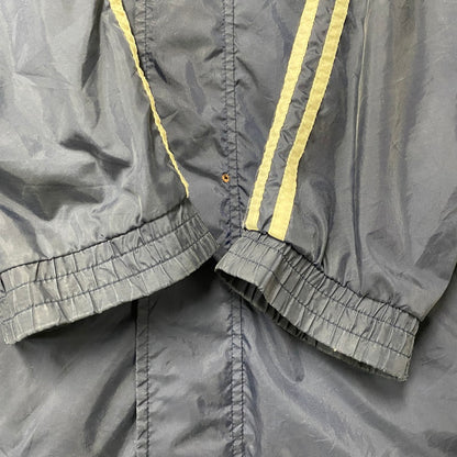 【現状渡し品】【メンズ】 adidas アディダス 万国旗タグ 80S HOODED NYLON JACKET 80年代 フーデッドナイロンジャケット アウター 長袖 146-250728-ma-09-izu サイズ：XL カラー：ネイビー 万代Net店