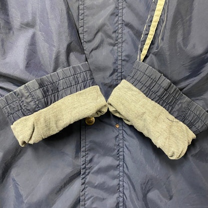【現状渡し品】【メンズ】 adidas アディダス 万国旗タグ 80S HOODED NYLON JACKET 80年代 フーデッドナイロンジャケット アウター 長袖 146-250728-ma-09-izu サイズ：XL カラー：ネイビー 万代Net店